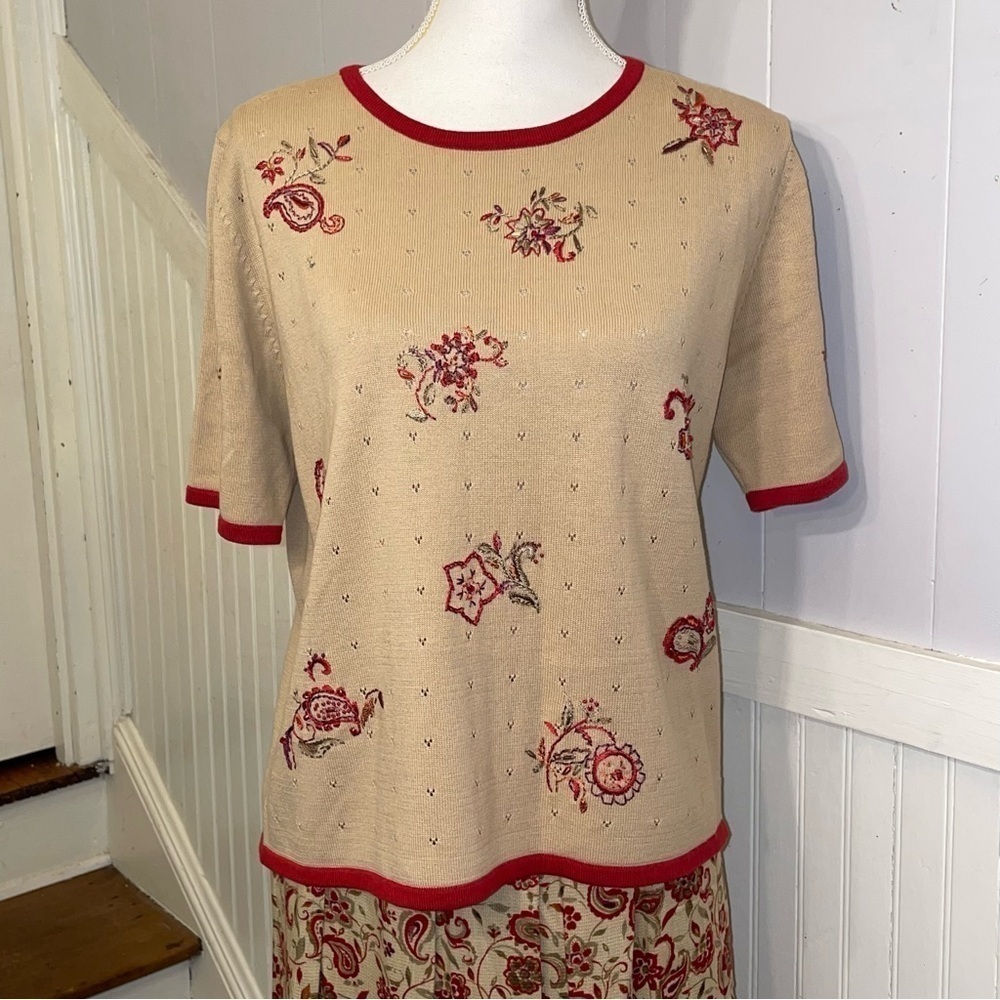 Vintage Napa Valley Cottagecore Two-Piece Set – Size Medium - Picture 4 of 16
